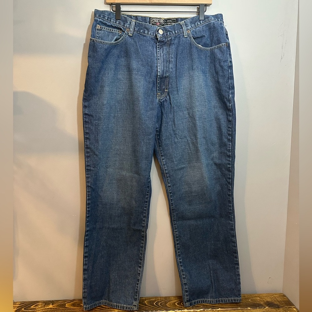 Men’s Structure Relaxed Fit Jeans 36x30